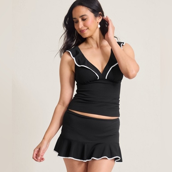 Tommy Bahama Other - Tommy Bahama Island Cays Cabana Ruffle Tankini Top S
